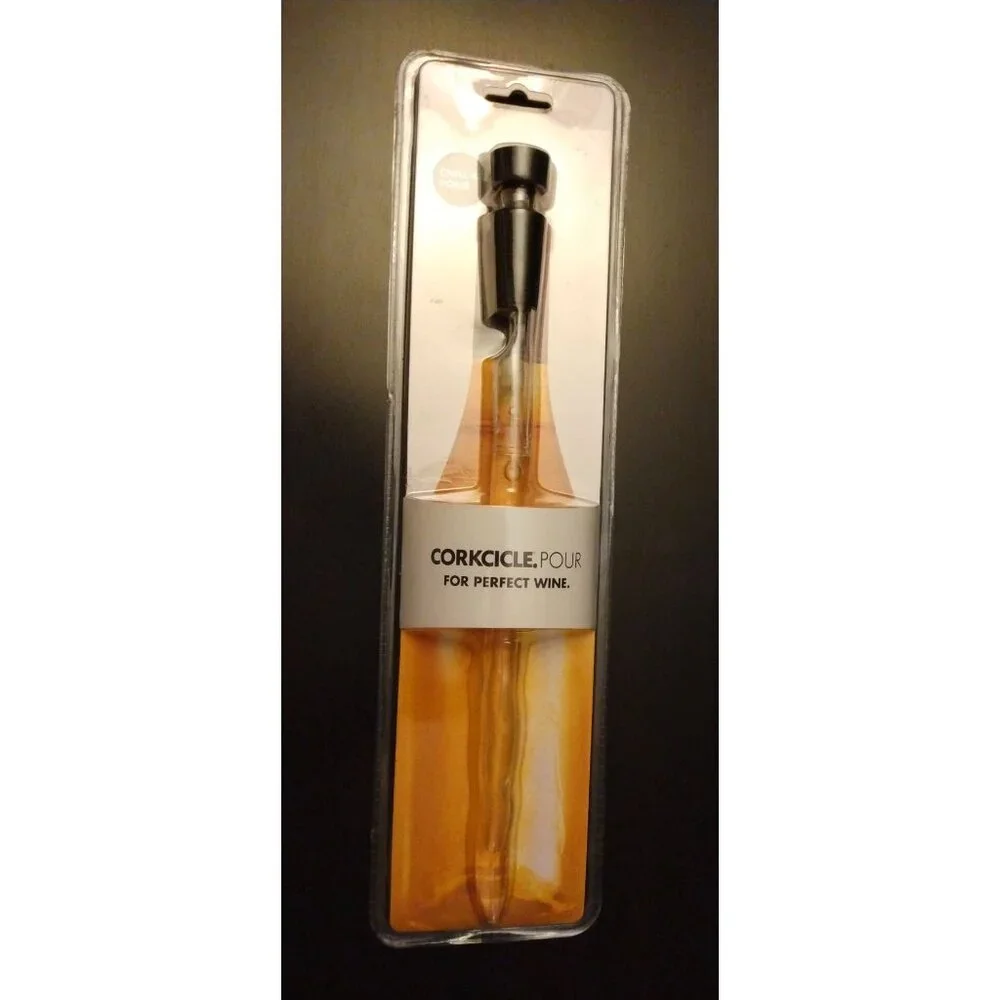Corkcicle Pour 'Chill and Pour' Black Stem